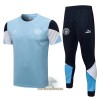 Manchester City Trainingsshirt Pak 2022-23 Lichtblauwe - Heren